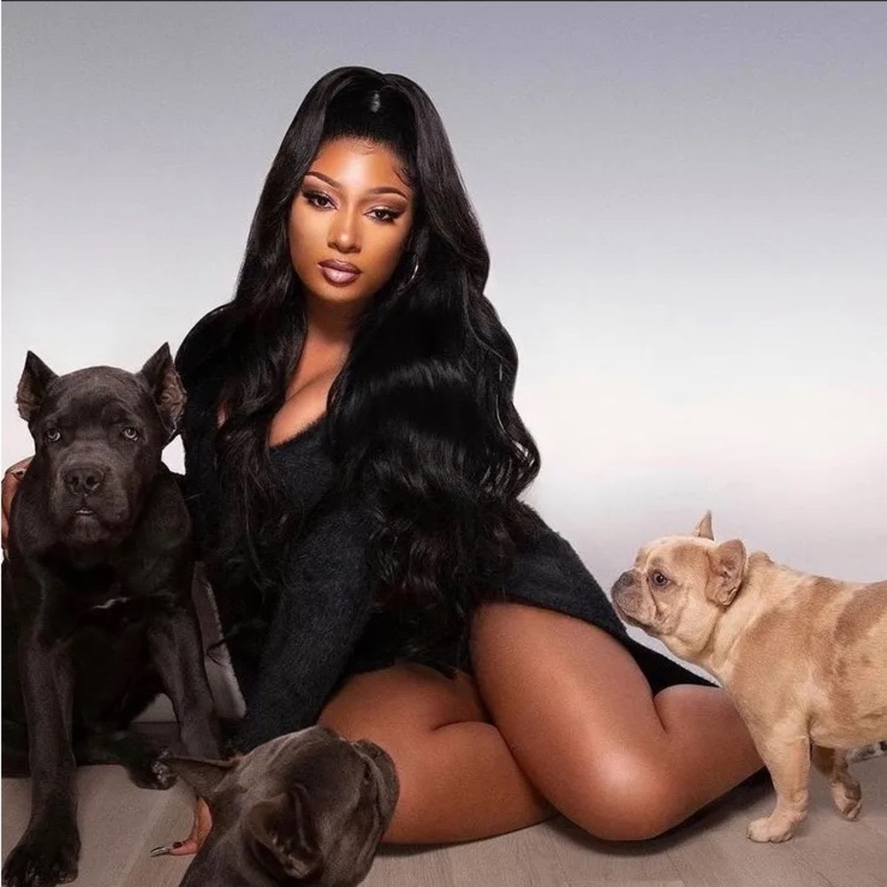 Megan Thee Stallion x Fashion Nova Black Short 3 Piece Set